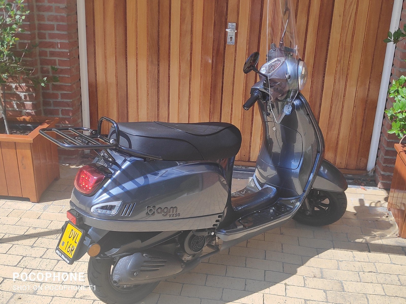 Nette AGM VX50 scooter - Grijs, weinig kilometers, Ophalen of Verzenden, Gebruikt, Overige merken
