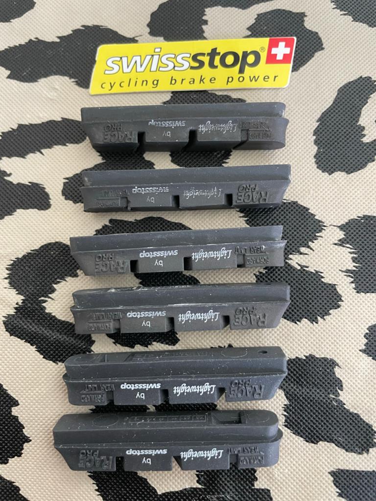 Swissstop Lightweight Race Pro Remblokken (6 stuks) nieuw, Overige merken, Aluminium, Ophalen of Verzenden, Zo goed als nieuw
