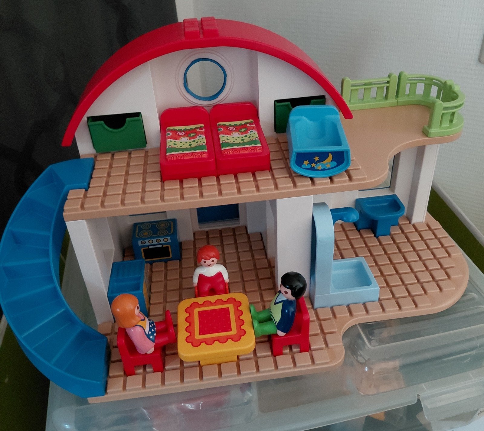 123 playmobil woonhuis 6784, Ophalen of Verzenden, Zo goed als nieuw