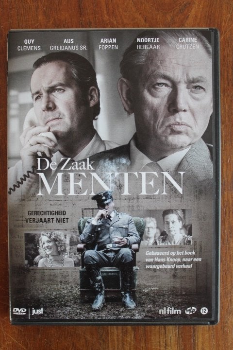 De Zaak Menten (2016) miniserie DVD, Gebruikt, Nederlands, Drama, Vanaf 12 jaar