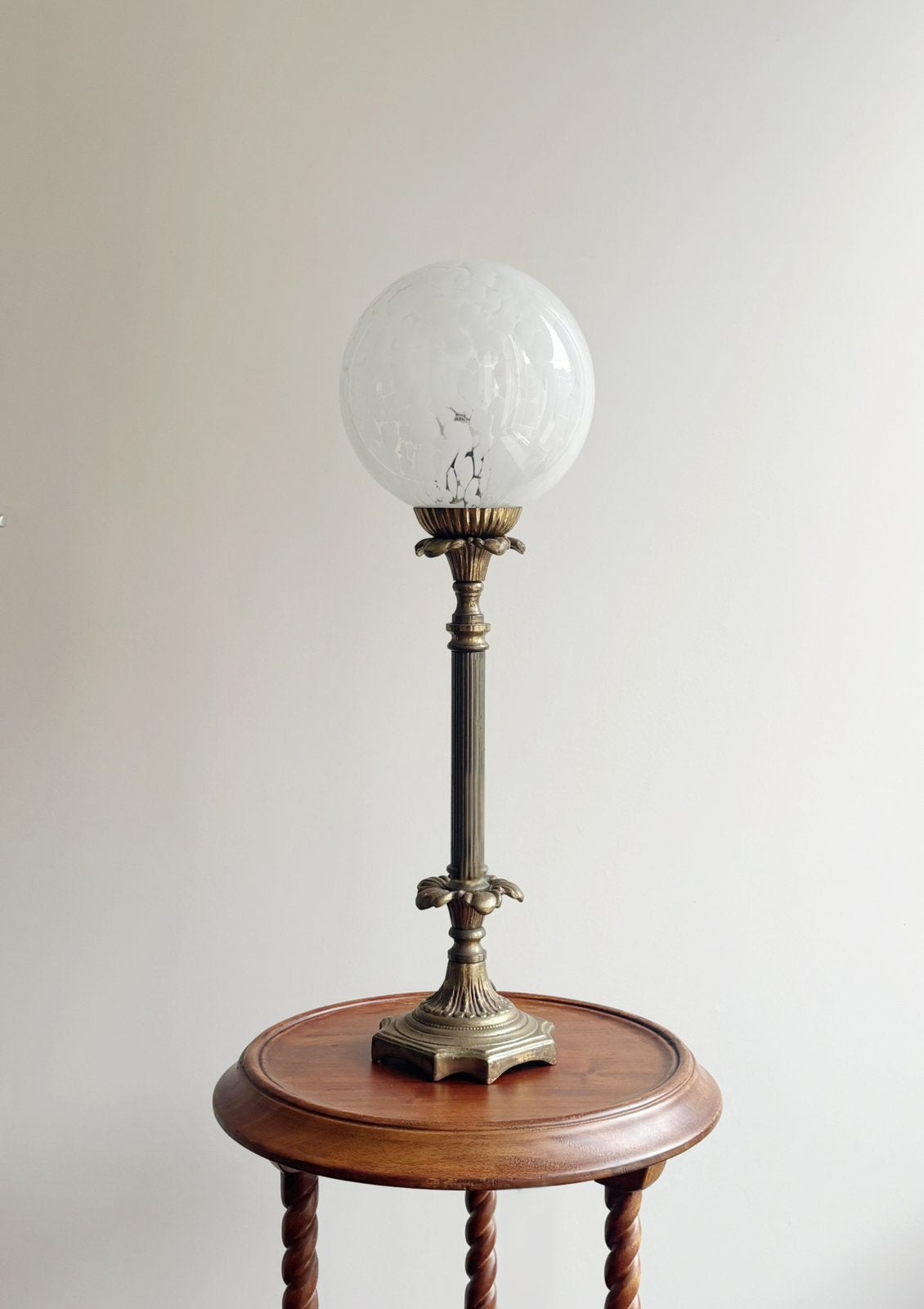 Vintage Art Nouveau lamp, Ophalen of Verzenden, Zo goed als nieuw, Vintage