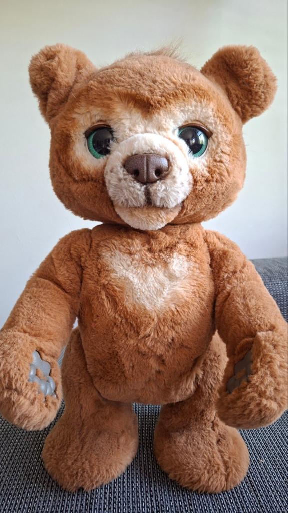 Furreal interactieve teddybeer Chubby, Ophalen of Verzenden, Stoffen beer, Overige merken