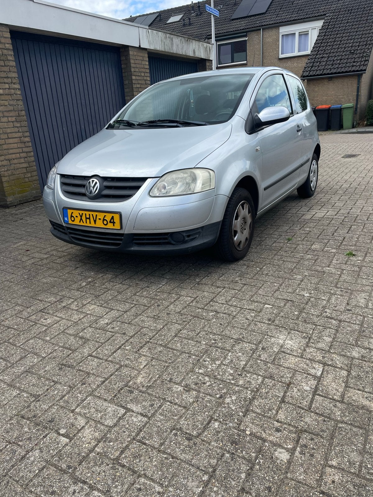 Volkswagen Fox 1.4 55KW 2007 Grijs, Auto's, Voorwielaandrijving, 15 km/l, 4 stoelen, Handgeschakeld