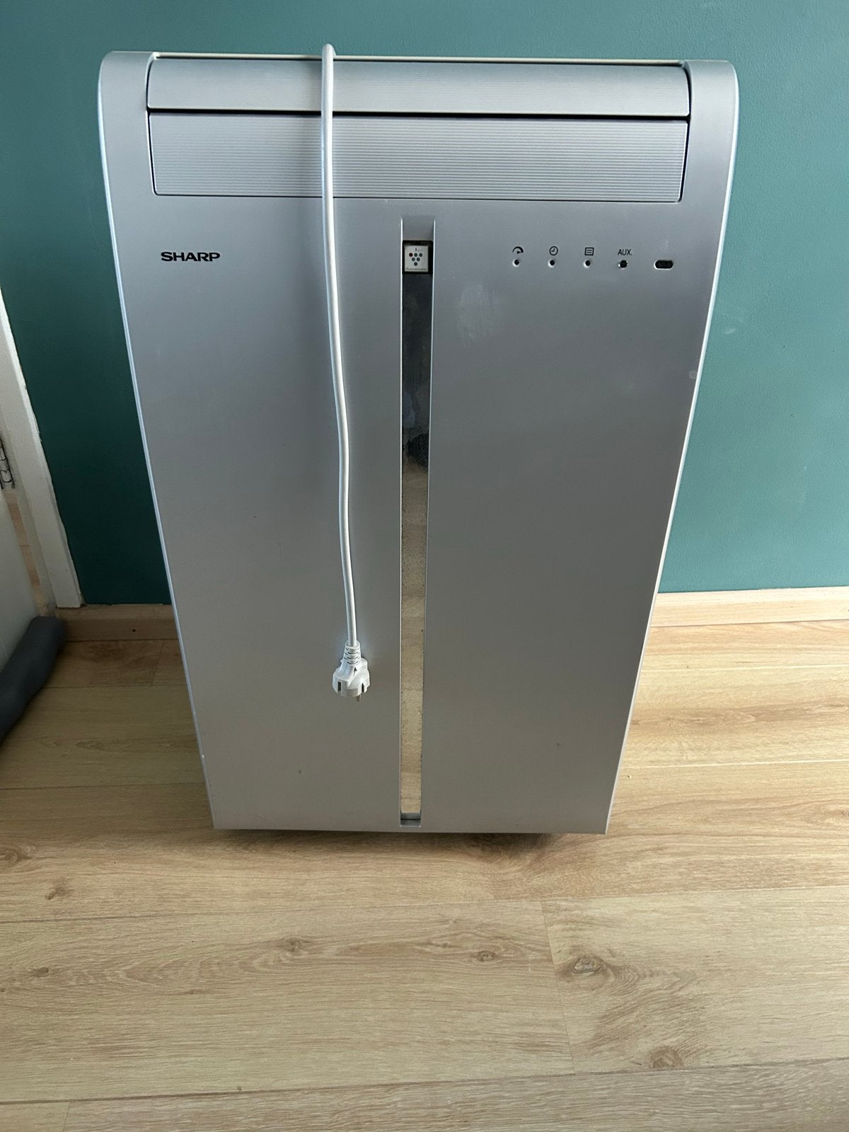Sharp Mobiele Airco CV-P09FR - Krachtig en Compleet, Ophalen, Gebruikt, Minder dan 60 m³, 3 snelheden of meer