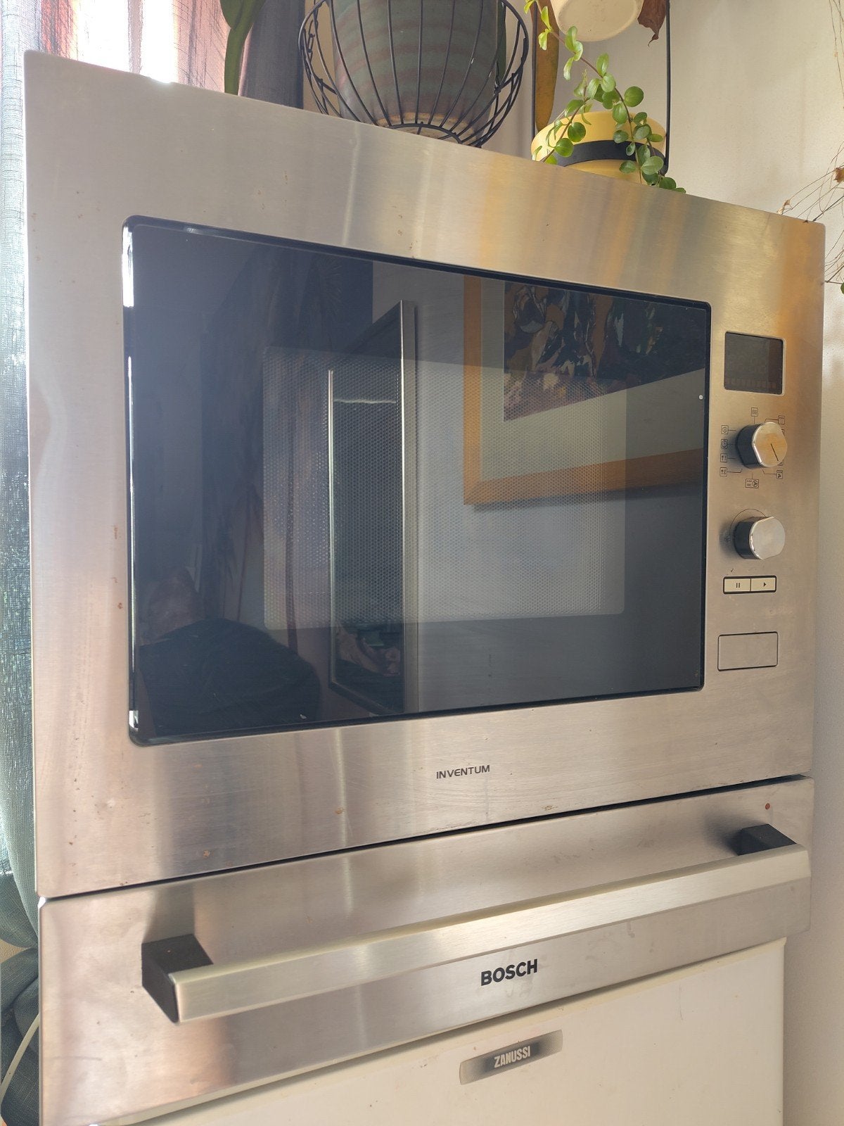 Inventum Inbouw Magnetron IMC6132F, Ophalen, Zo goed als nieuw, Inbouw