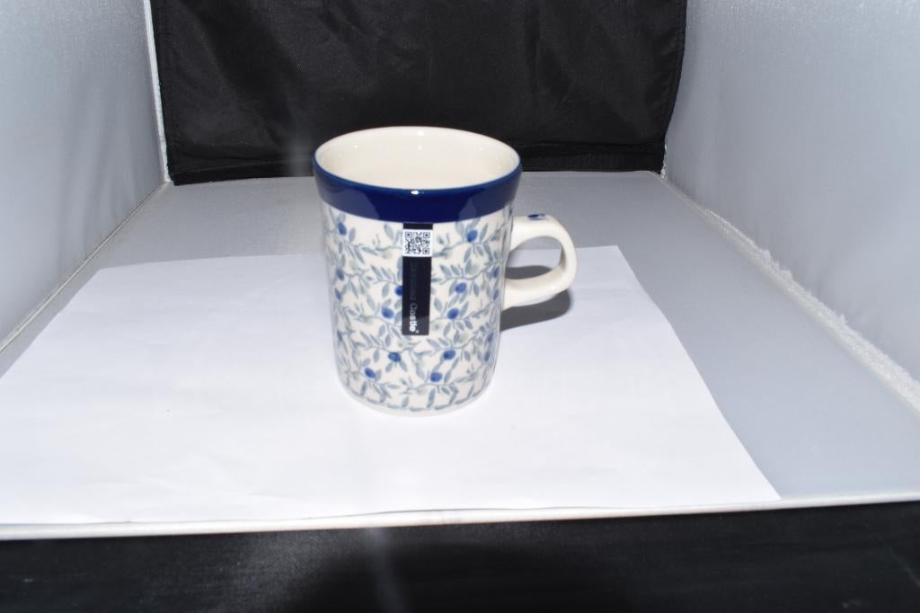 Mok Blue Olive Bunzlau Castle servies, Keramiek, Overige typen, Nieuw, Ophalen of Verzenden