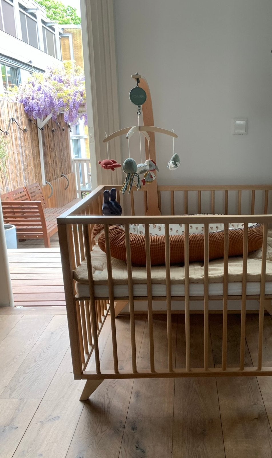 Little Dutch muziekmobiel, Kinderen en Baby's, Speelgoed | Babyspeelgoed, Zo goed als nieuw, Mobiel, Ophalen
