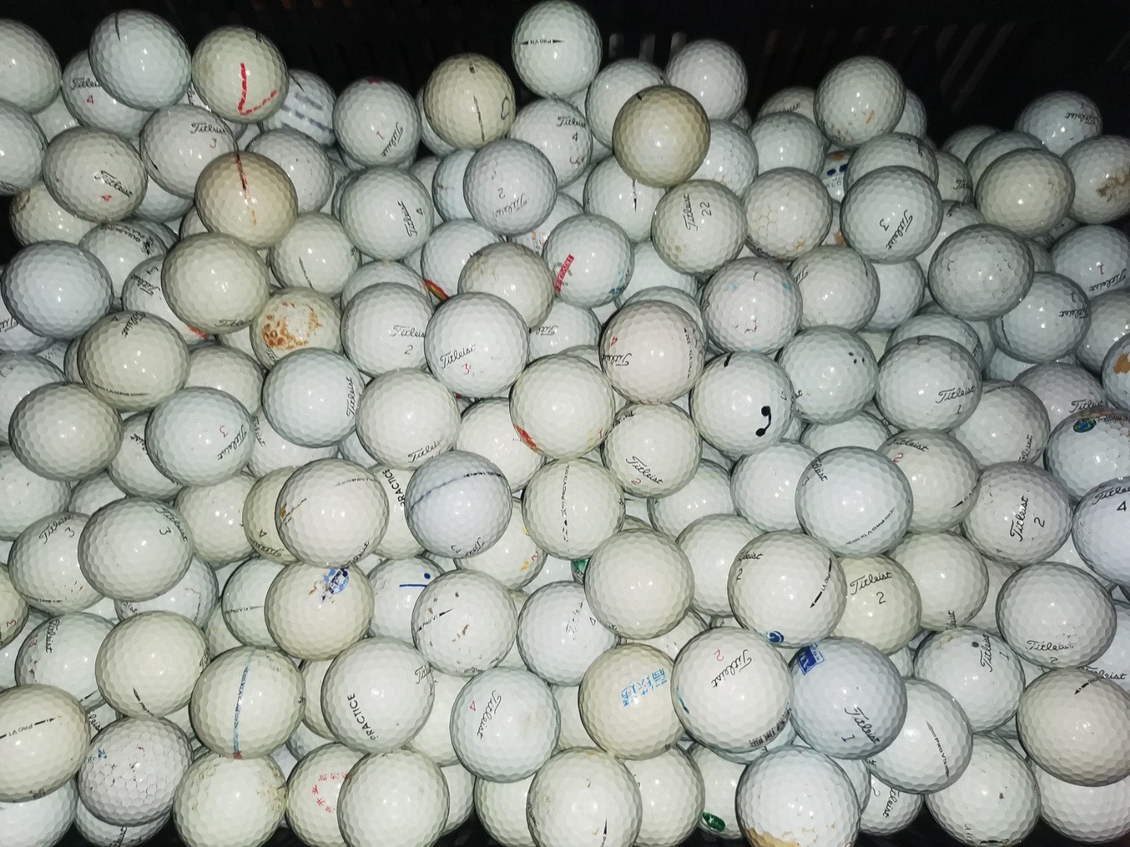 Titleist prov1x golfballen 100 stuks, Sport en Fitness, Golf, Ophalen of Verzenden