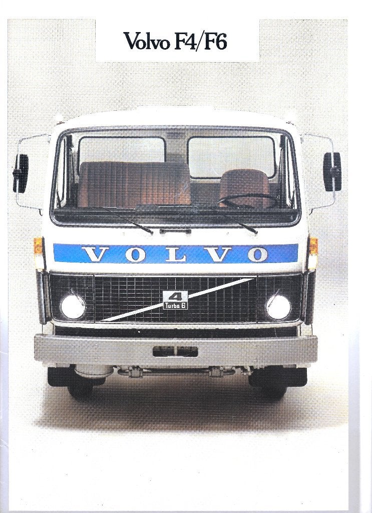 VOLVO F4 / F6 / F7 / F86 / F611, Boeken, Ophalen of Verzenden, Zo goed als nieuw, Volvo