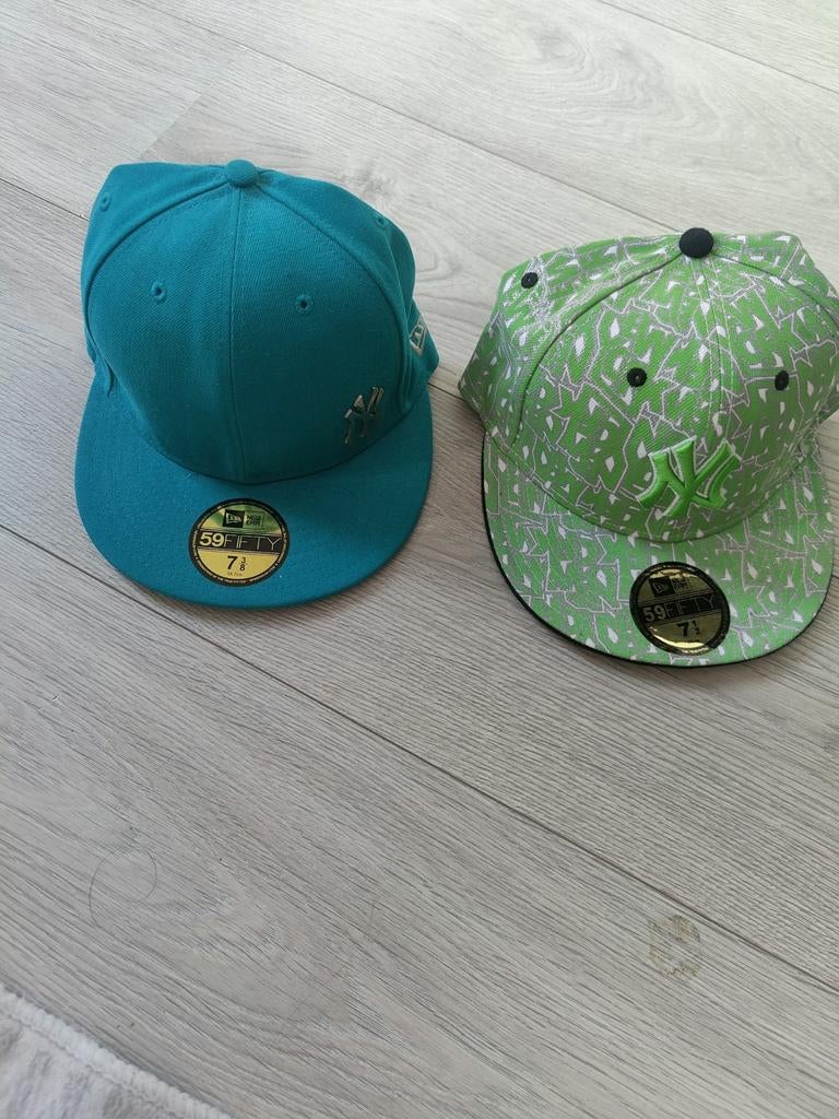 2x New Era NY Yankees petten - Zo goed als nieuw, Ophalen of Verzenden, Zo goed als nieuw