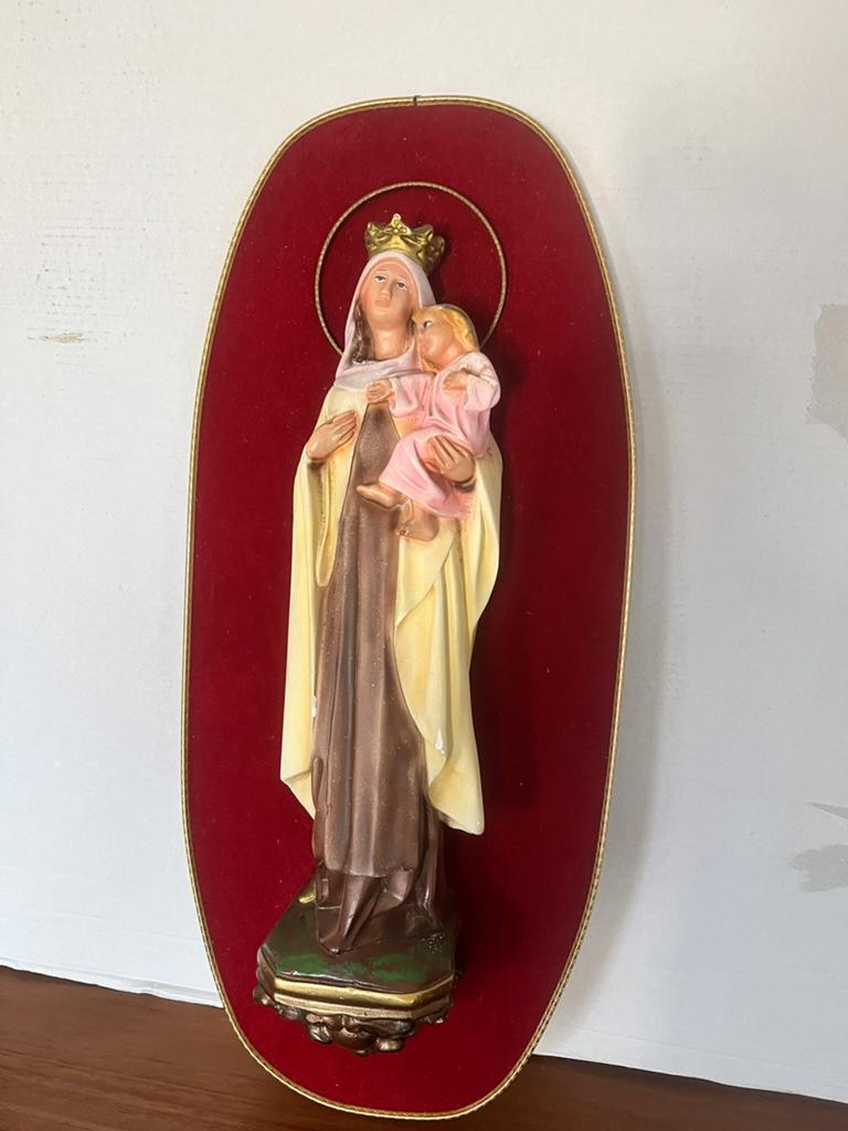 Icoon van onze lieve Maria met Jesus, Antiek en Kunst, Antiek | Religie, Ophalen of Verzenden