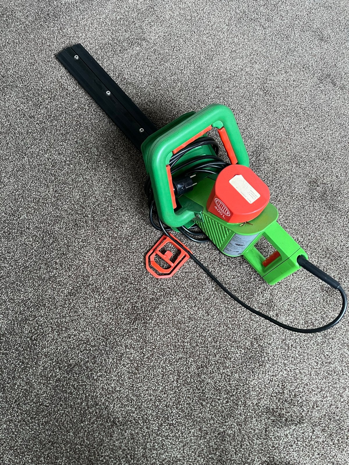 Elektrische heggenschaar - Grizzly 400L, Tuin en Terras, Ophalen, Gebruikt, Elektrisch