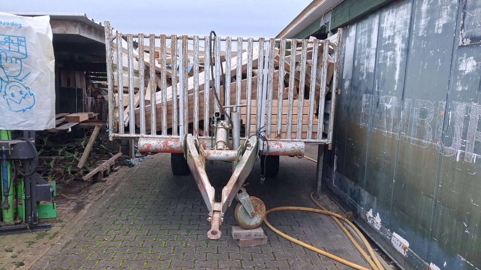 Veewagen, Ophalen