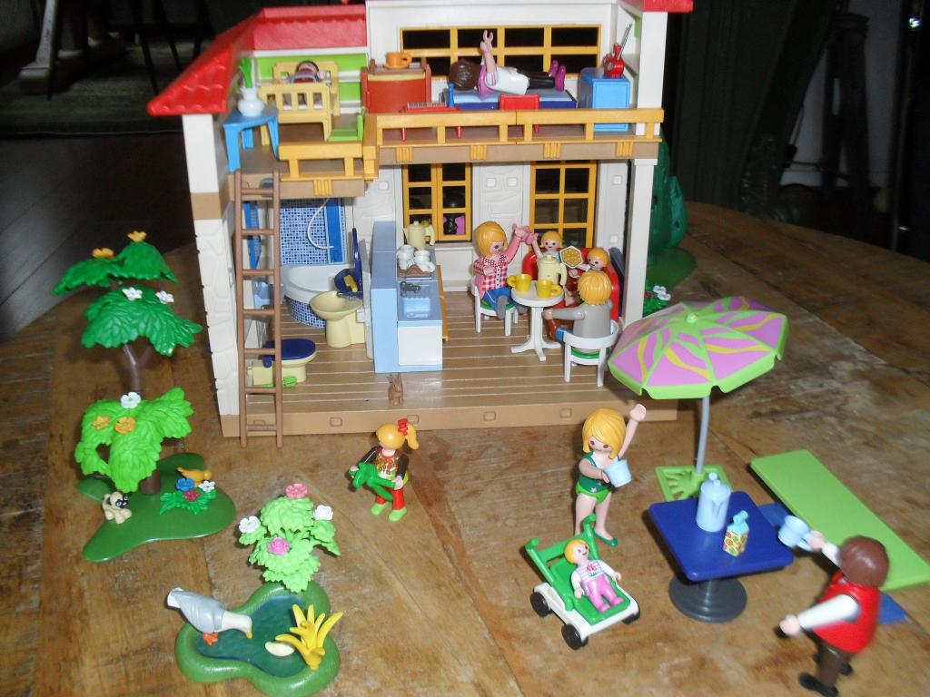 Playmobil vakantiehuis setje no 27., Ophalen of Verzenden, Zo goed als nieuw, Los playmobil