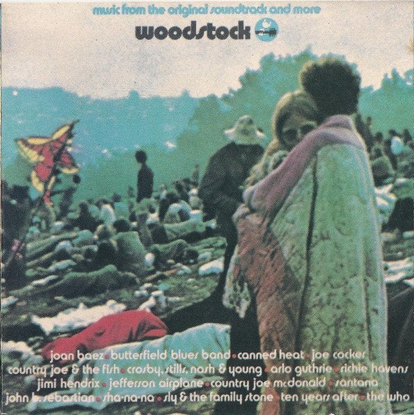 2X CD WOODSTOCK HENDRIX THE WHO CSNY BAEZ TEN YEARS AFTER, Verzenden, Zo goed als nieuw, Poprock, Live-album