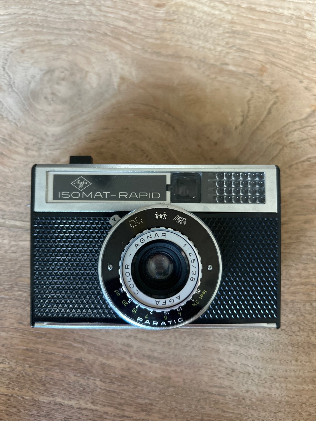 Agfa Isomat-Rapid camera., Ophalen of Verzenden, Gebruikt, Compact, Overige Merken