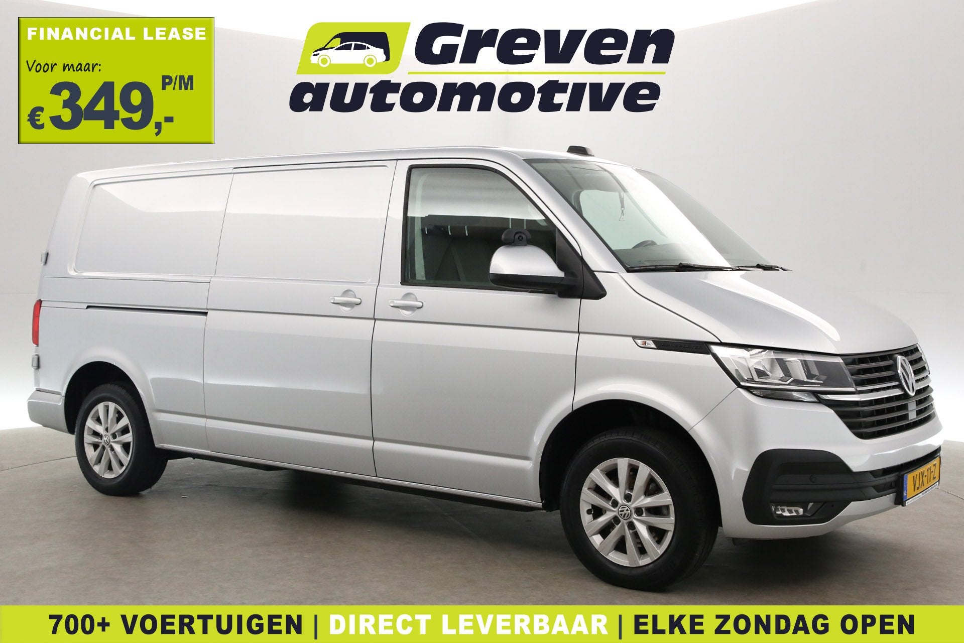 Volkswagen Transporter 2.0 TDI L2H1 150PK | Automaat | Airco, Auto's, Stof, Gebruikt, 4 cilinders, 150 pk