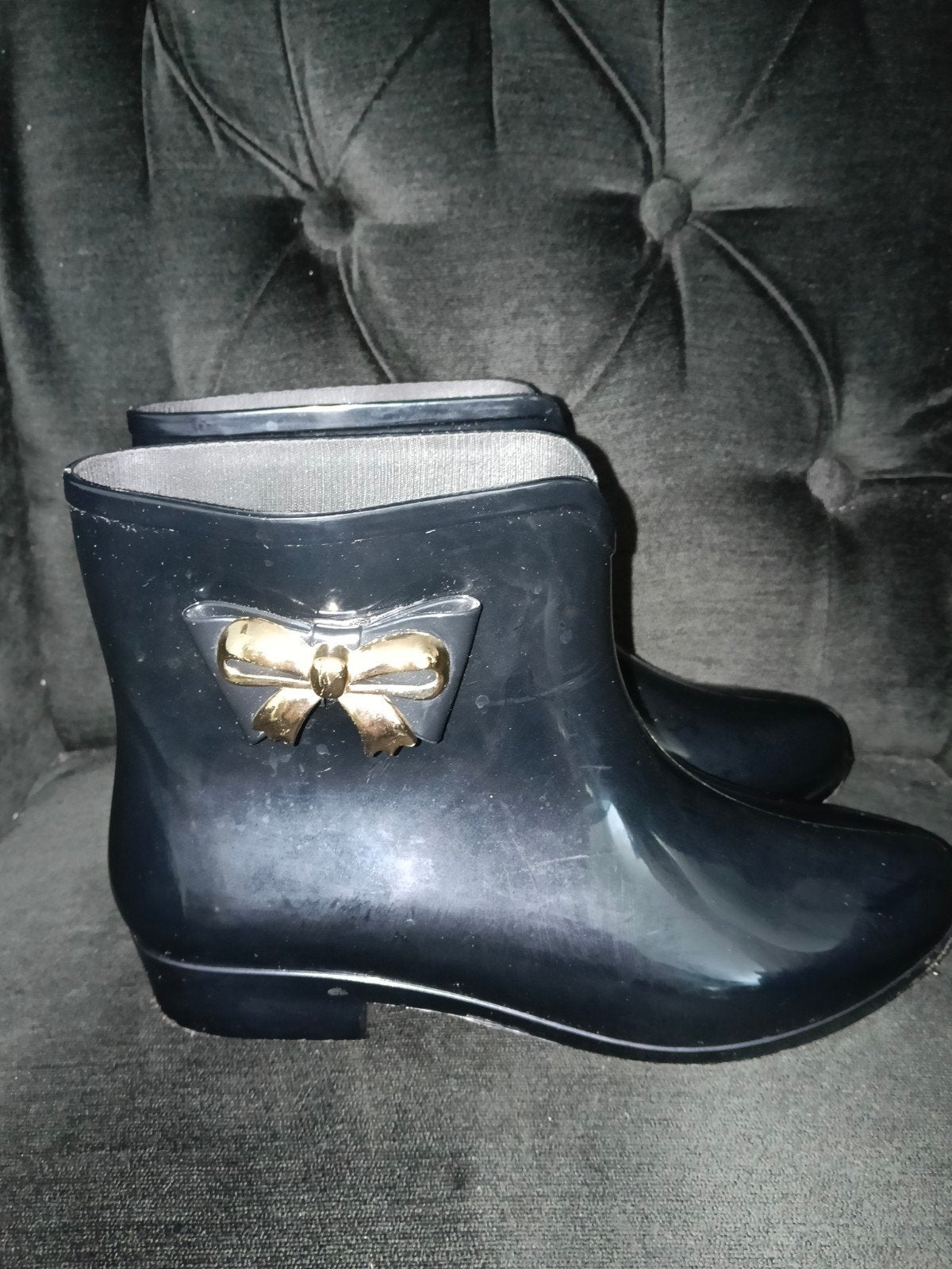 leuke regenlaarsjes 40, Kleding | Dames, Schoenen, Atmosphere, Zwart, Lage of Enkellaarzen, Ophalen of Verzenden
