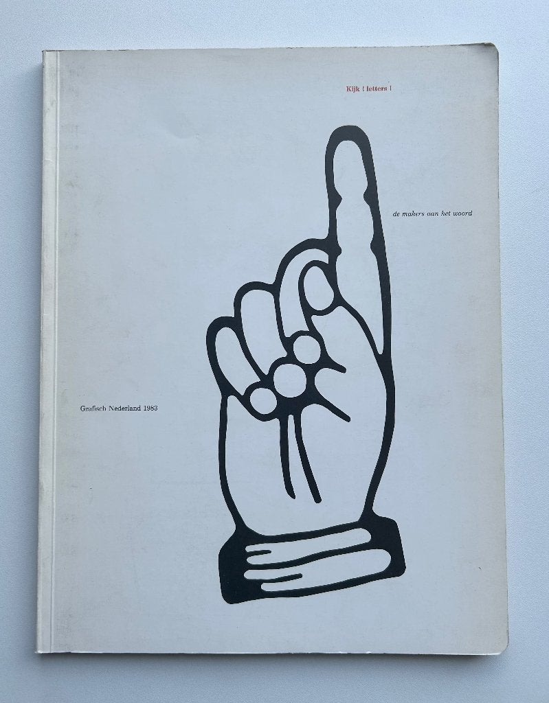 Kijk Letters Grafisch Nederland 1983, Ophalen of Verzenden, Gelezen, Overige onderwerpen