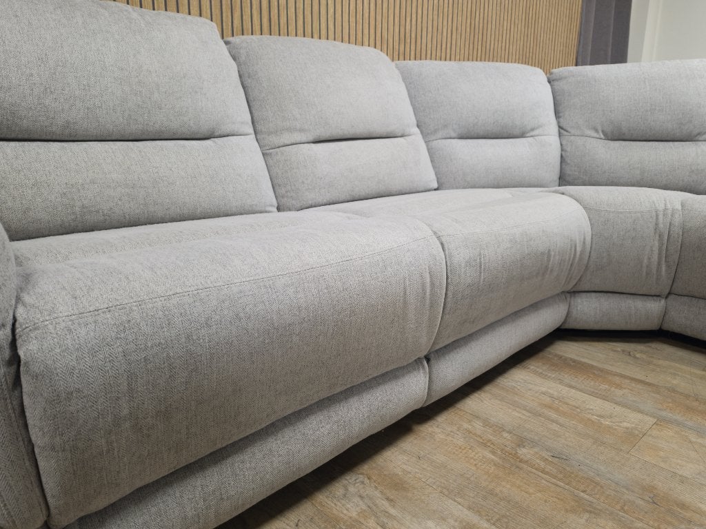 Zeer Mooi Grijs Relax Hoekbank, Info@banxtel.nl, Gebruikt, Hoekbank, Hoekbank