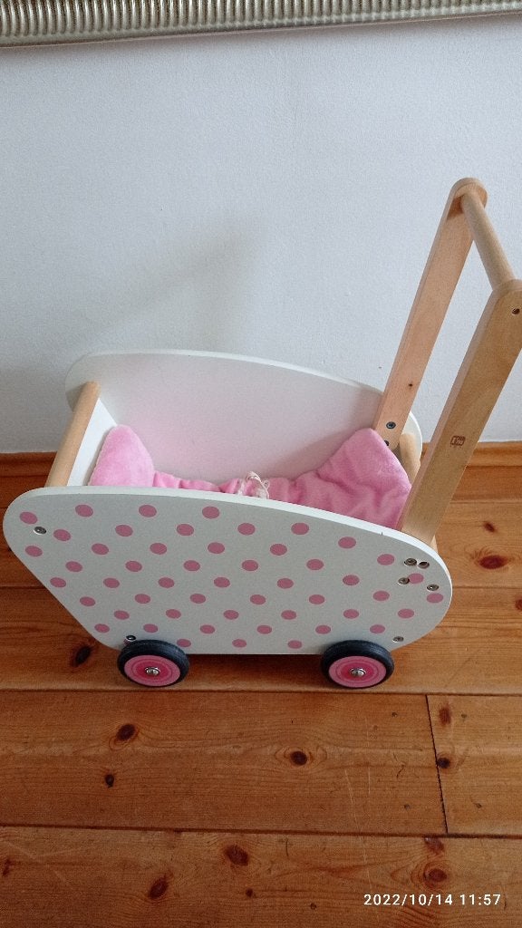 Poppenwagen, Ophalen, Gebruikt, Babypop