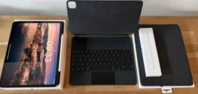 ipad Pro supercomplete set!, Computers en Software, Apple iPads, Zo goed als nieuw, Apple iPad, Wi-Fi, 13 inch of meer, 256 GB
