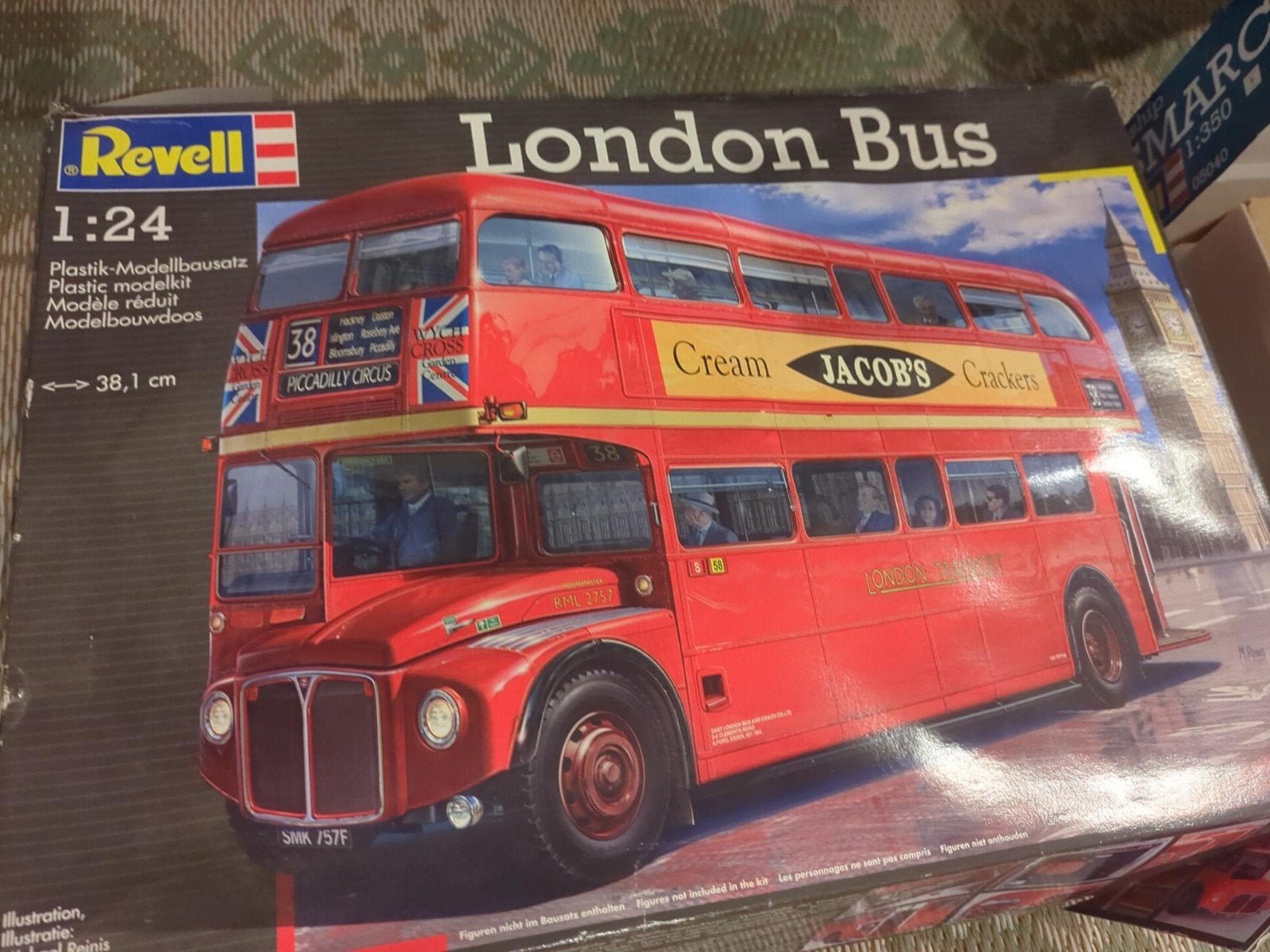 Revell London Bus 1:24 07651 - Compleet & Ongebouwd, Ophalen of Verzenden, Groter dan 1:32, Overige typen, Revell