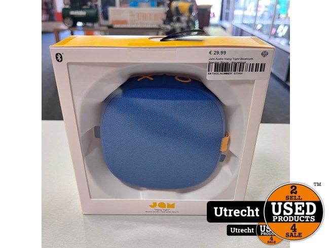 Jam Audio Hang Tight Bluetooth Speaker Blauw | Nieuwstaat, Auto diversen, JAM, Zo goed als nieuw, Support@jam.com, DPI, Inc.
3000 N Pontiac Trail
Commerce Township, MI 48390
USA