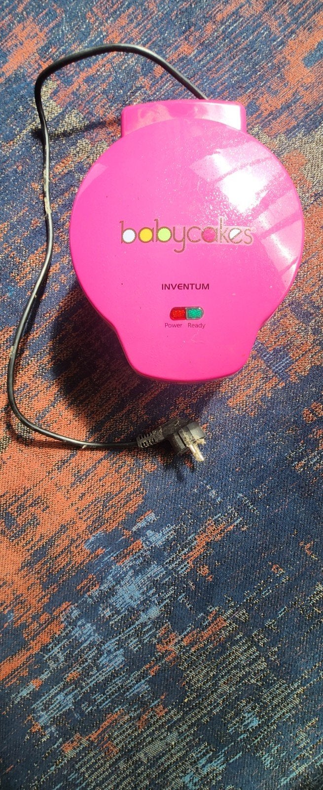 Babycakes Inventum Mini Poffertjesmaker Roze, Ophalen of Verzenden, Gebruikt