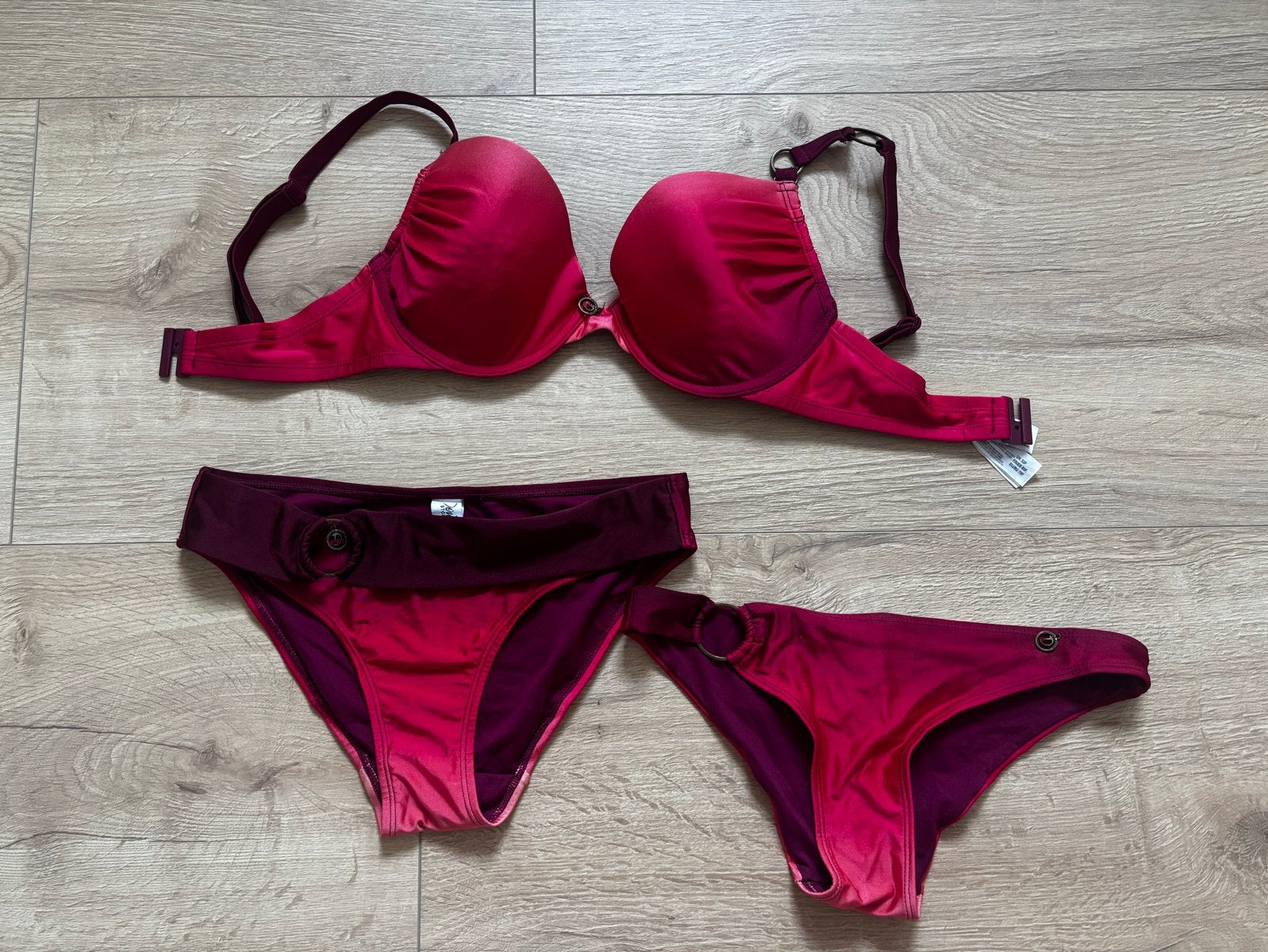 Bikini Hunkemöller Doutzen Stories - Maat S/70F, Ophalen of Verzenden, Zo goed als nieuw, Roze, Bikini