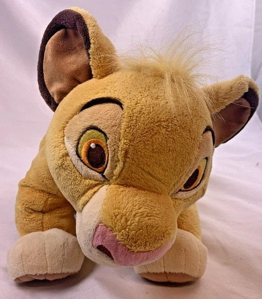 Disney Store Simba knuffel Lion King Leeuwenkoning, Verzamelen, Disney, Verzenden, Leeuwenkoning of Jungle Boek, Zo goed als nieuw
