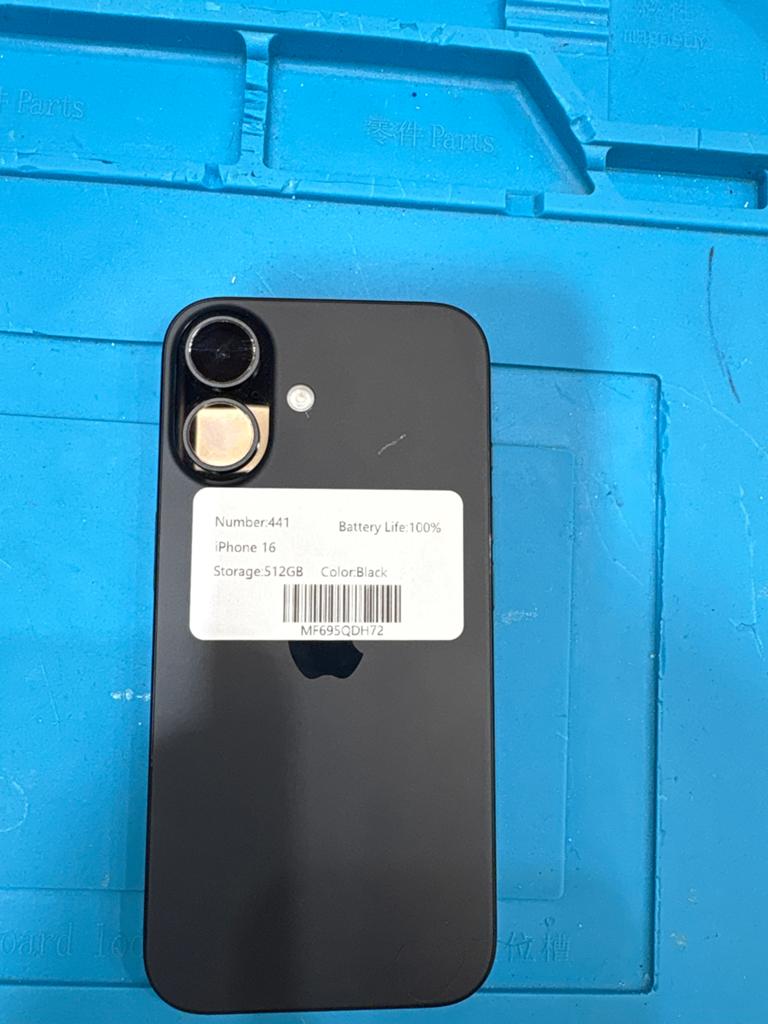 Apple iPhone 16 Zwart 512GB - Zo goed als nieuw, Telecommunicatie, Mobiele telefoons | Apple iPhone, Ophalen, 512 GB, Zwart, IPhone 16