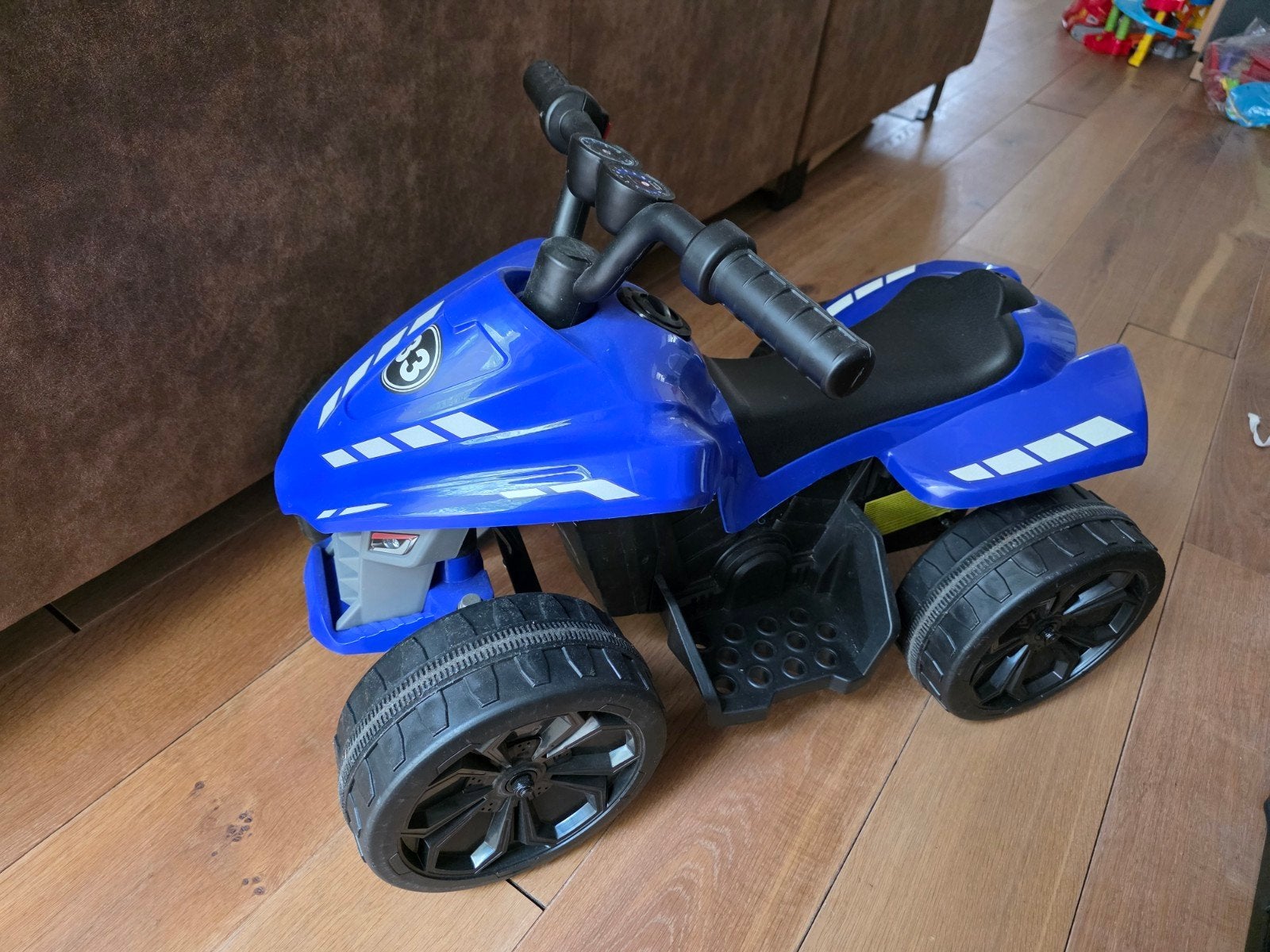 Blauwe elektrische kinderquad, Ophalen, Zo goed als nieuw, Overige typen
