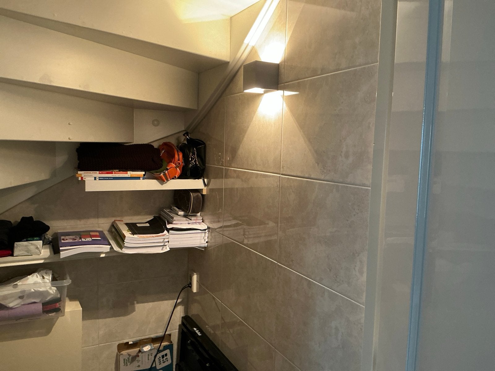 Set van 3 moderne aluminium wandlampen - Up/Downlighter, Huis en Inrichting, Ophalen, Up-/downlighter, GU10, Zo goed als nieuw