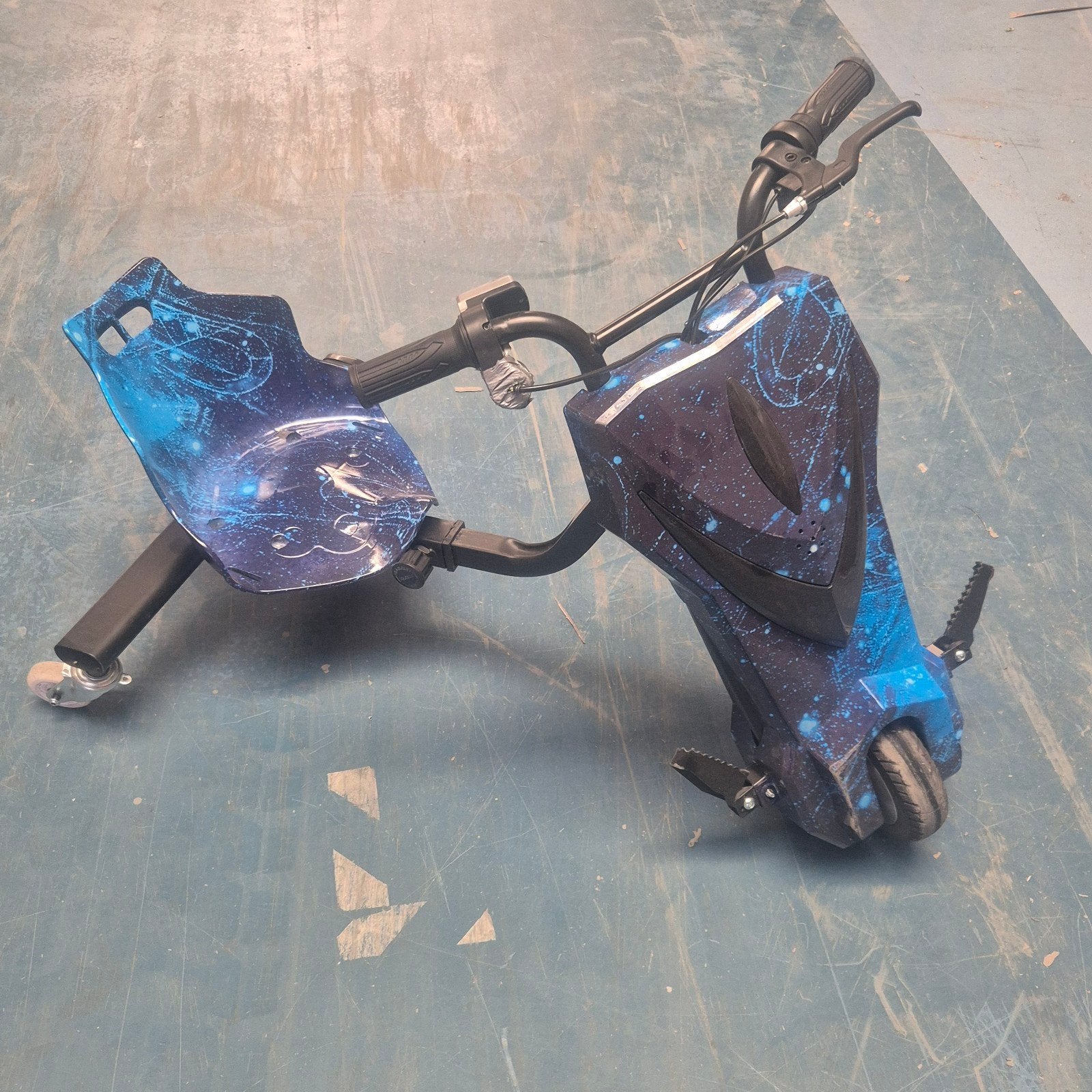 Drift Trike - Nieuw in doos - Elektrisch - Blauw, Staal, Onbekend, Onbekend, Nieuw