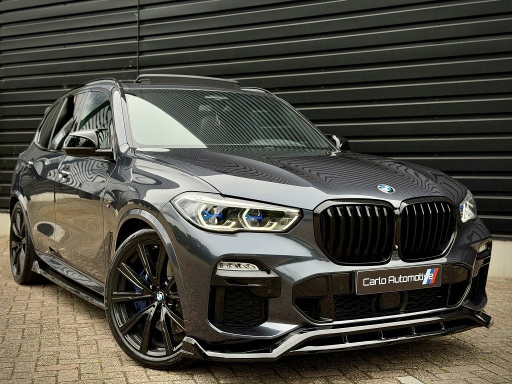 BMW X5 xDrive40i M-PERF. LASER|PANO|SOFT|H/K|360|4WL STURING, Auto's, BMW, Gebruikt, 138 €/maand, 2998 cc, SUV of Terreinwagen