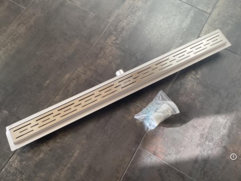 Douchedrain. Drain. Douchegoot. 70-80-100-110 cm. Doucheput, Ophalen, Nieuw, Rvs, Douche