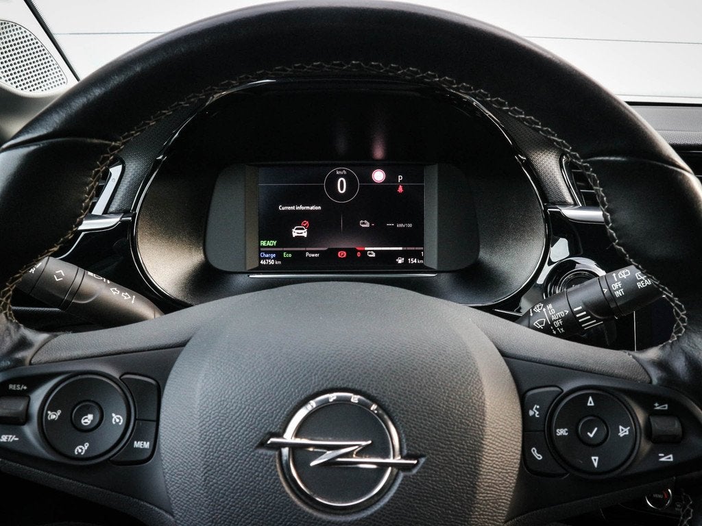 Opel CORSA-E Launch 50 kWh | Clima | Cruise | Navi | Pdc | L, Gebruikt, Zwart, Automatische klimaatregeling, Zwart