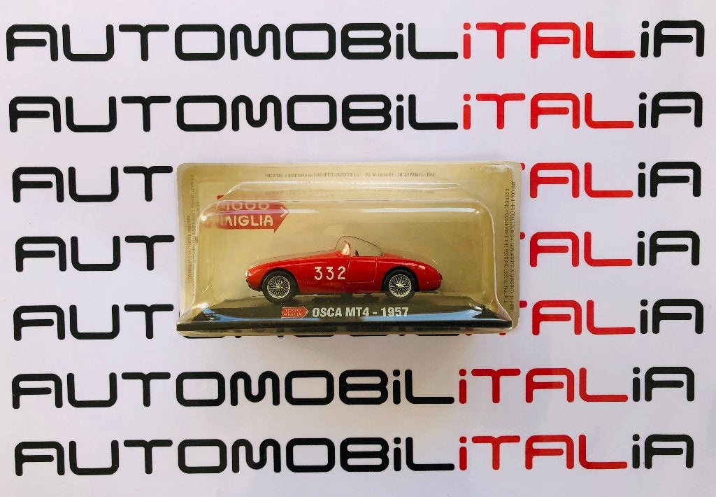 Osca MT4 Mille Miglia 1957 #332 rosso Starline 1:43, Ophalen of Verzenden, Nieuw, Auto, Starline