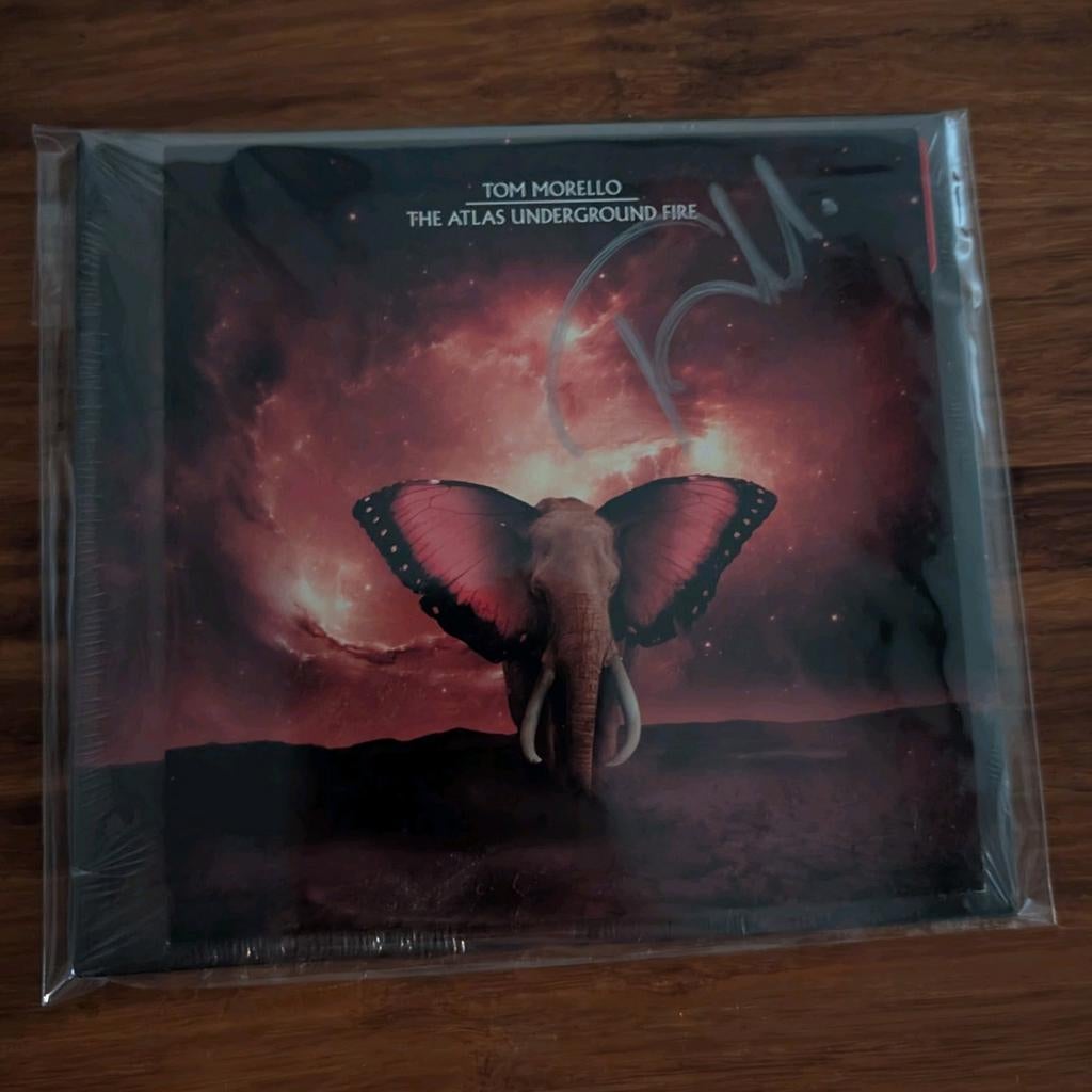 Tom Morello CD gesigneerd | signed, Verzamelen, Muziek, Artiesten en Beroemdheden, Ophalen, Foto of Kaart, Gesigneerd