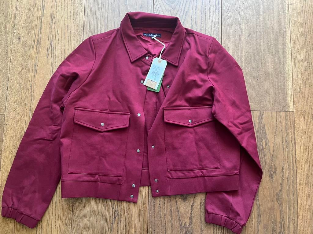 Bordeaux rood jasje, Maat 46/48 (XL) of groter, Nieuw, Ophalen of Verzenden, Jasje