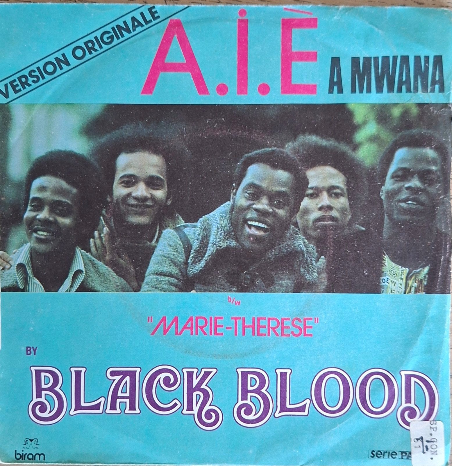 Black blood - A.I.E (1975), 7 inch, Zo goed als nieuw, Pop, Overige typen