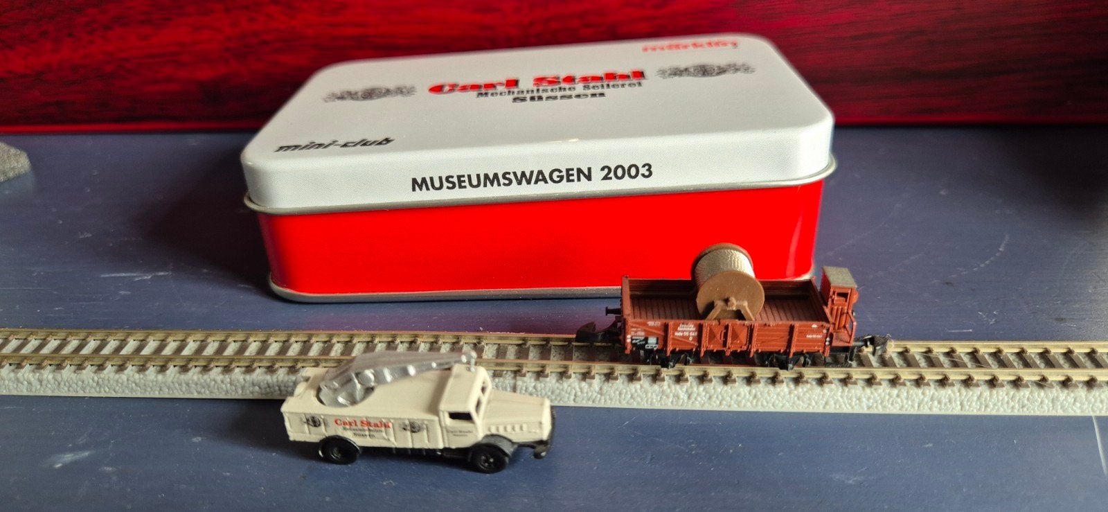 Märklin Z  80014 Mini-Club Museumswagen 2003, Gelijkstroom, Wagon, Ophalen of Verzenden, Zo goed als nieuw