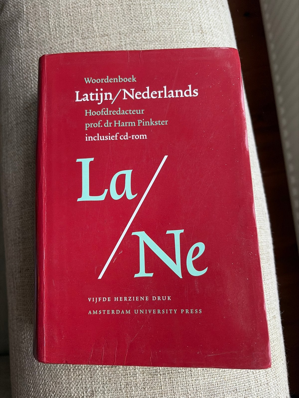 Woordenboek Latijn/Nederlands La/Ne (ZONDER CD-ROM), Ophalen of Verzenden, Gelezen, Overige uitgevers, Latijn