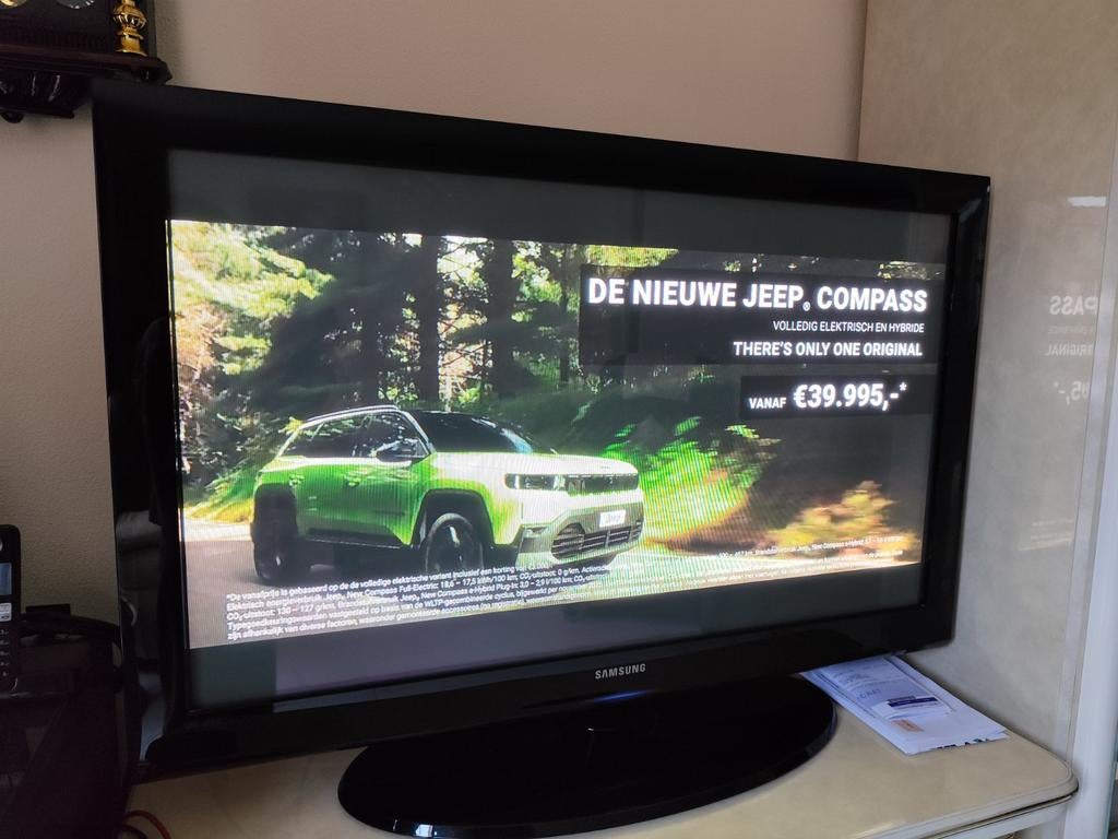 Televisie, Ophalen, Gebruikt, 50 Hz, Samsung