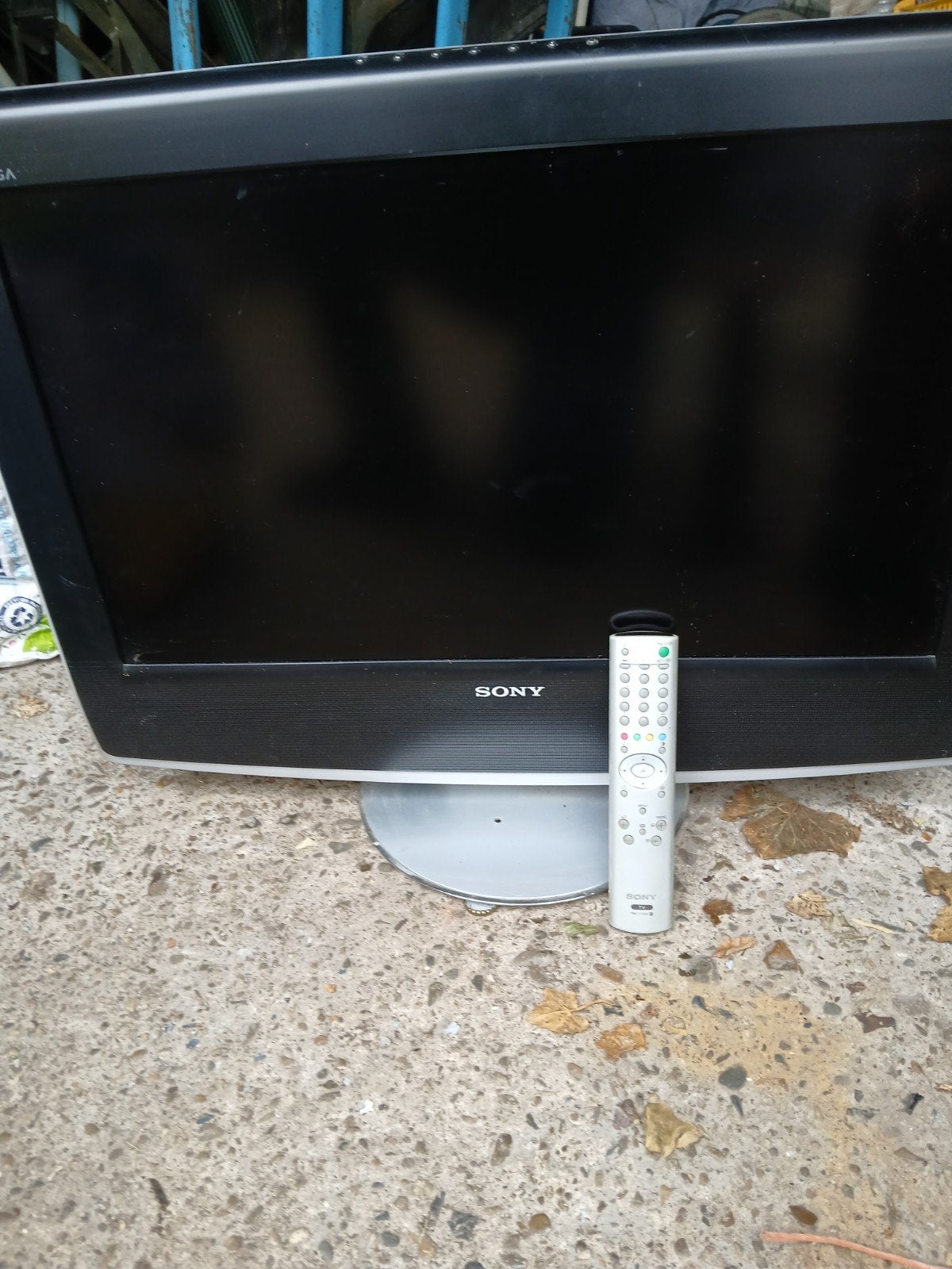 Sony KLV-27HR3 LCD TV met afstandsbediening, Ophalen, Gebruikt, 50 Hz, Sony