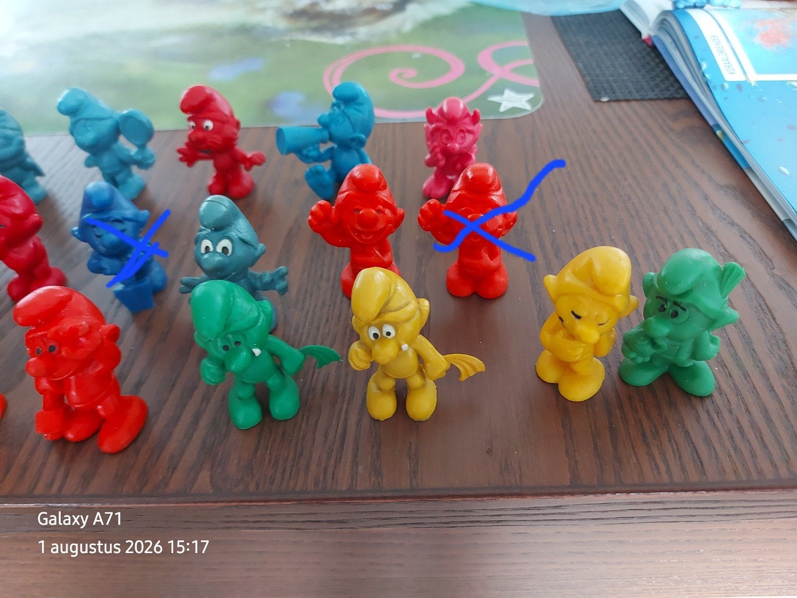 smurfen rohling uitzoeken, Verzenden, Zo goed als nieuw, Verschillende Smurfen