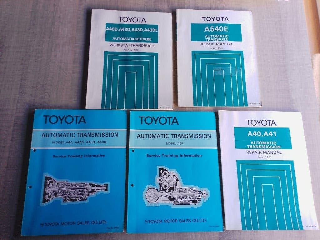 Toyota dealer werkplaatsboek Automaatbakken, Verzenden, Gelezen, Toyota