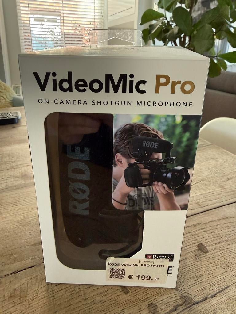 Rode VideoMic Pro, Ophalen of Verzenden, Zo goed als nieuw, Audio
