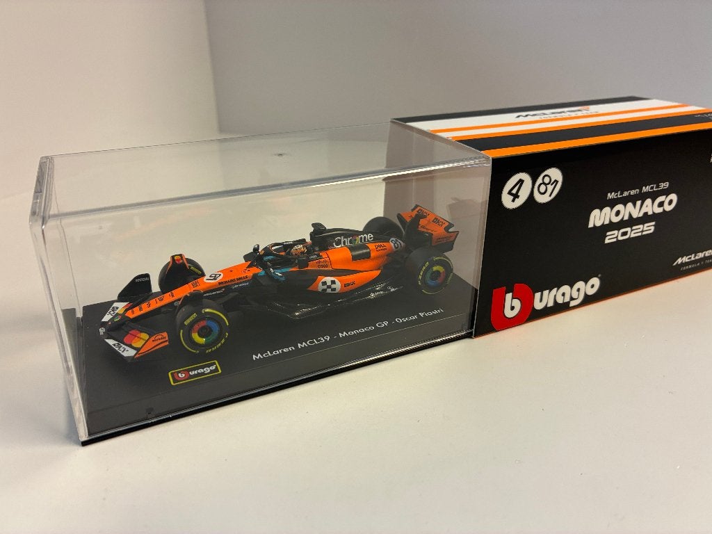 39248: McLaren MCL39 - Oscar Piastri - Monaco GP 2025 LUXE, Overige merken, Auto, De Steenbok 26, 5215 ME ‘s-Hertogenbosch, Nieuw